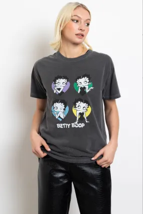 Betty Boop Hearts Graphic Tee