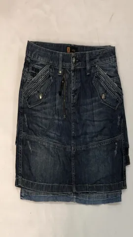 Denim mini skirts (S-719)