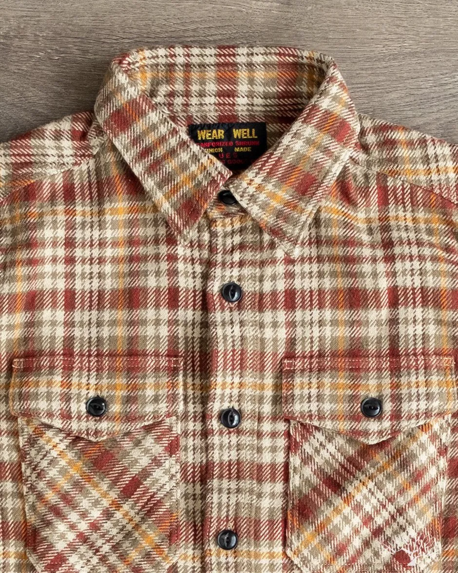 Extra Heavy Flannel - Red