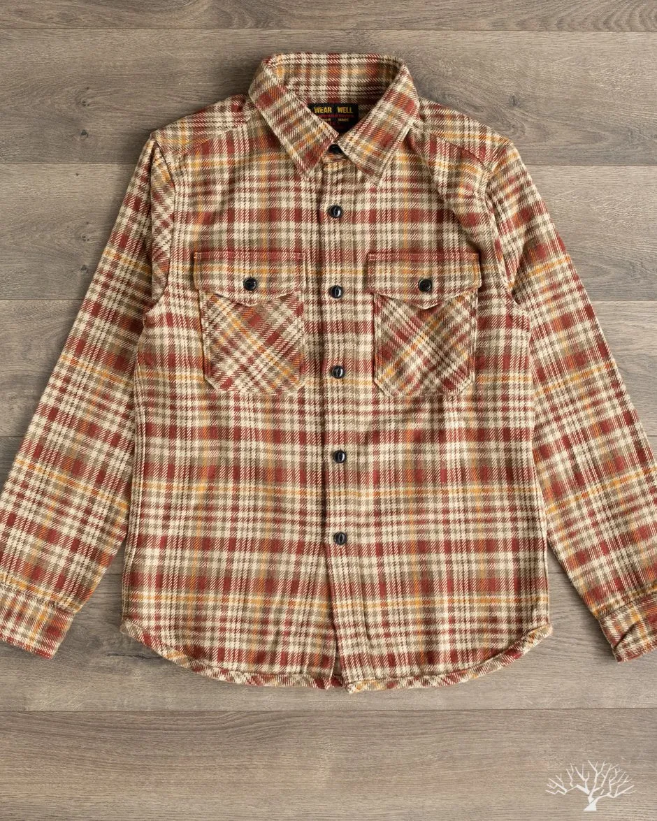 Extra Heavy Flannel - Red