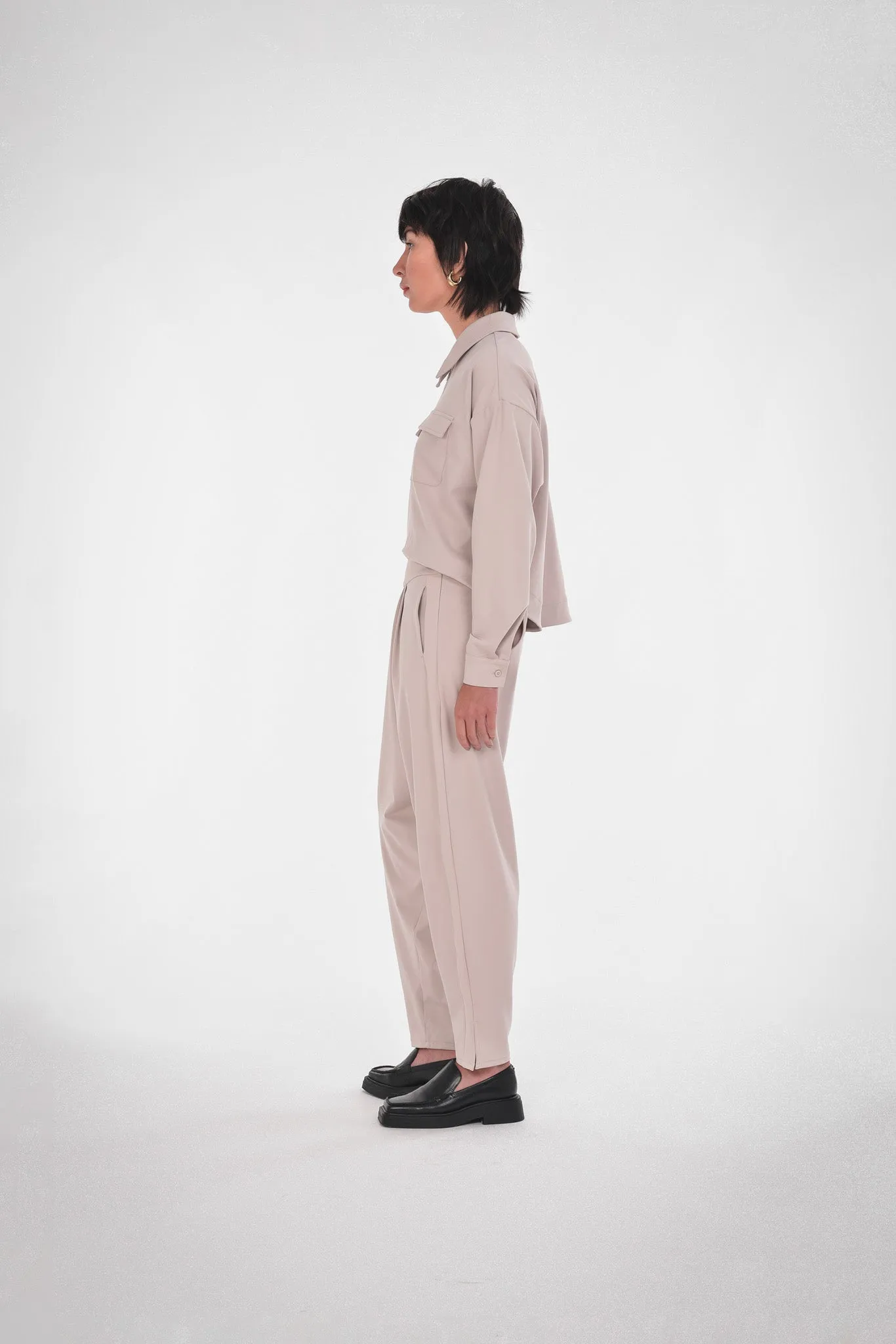 Galvan A-Symmetrical Pants (oat)