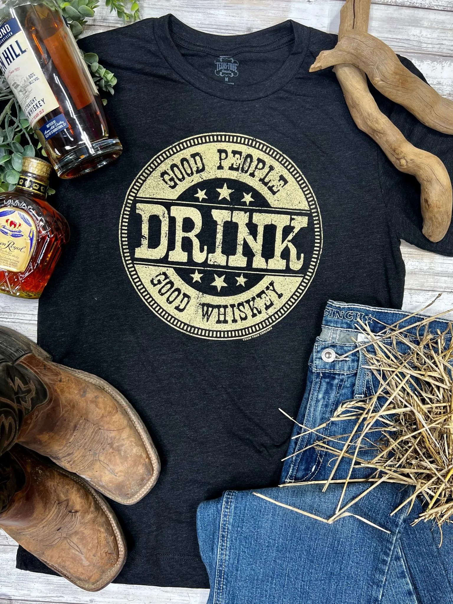 Good People Drink Good Whiskey Tee