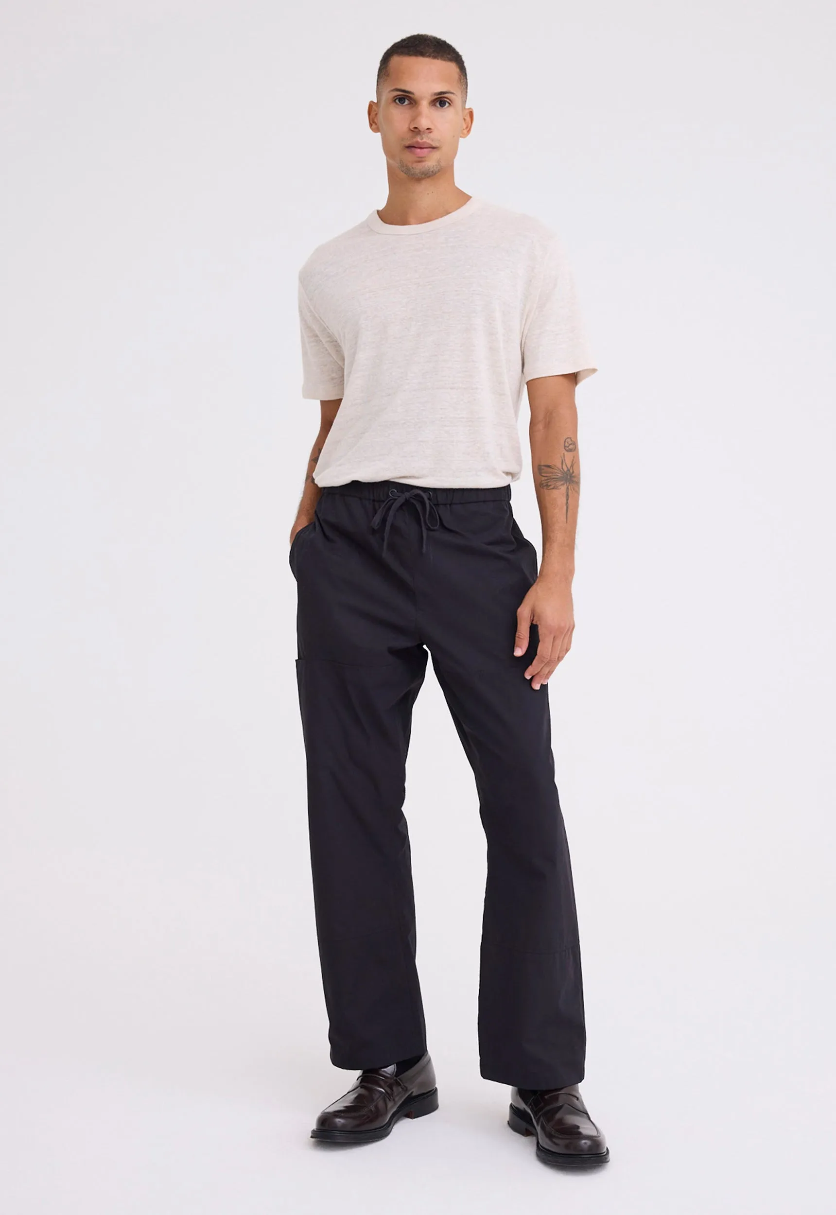 Haast Cotton Pant - Black