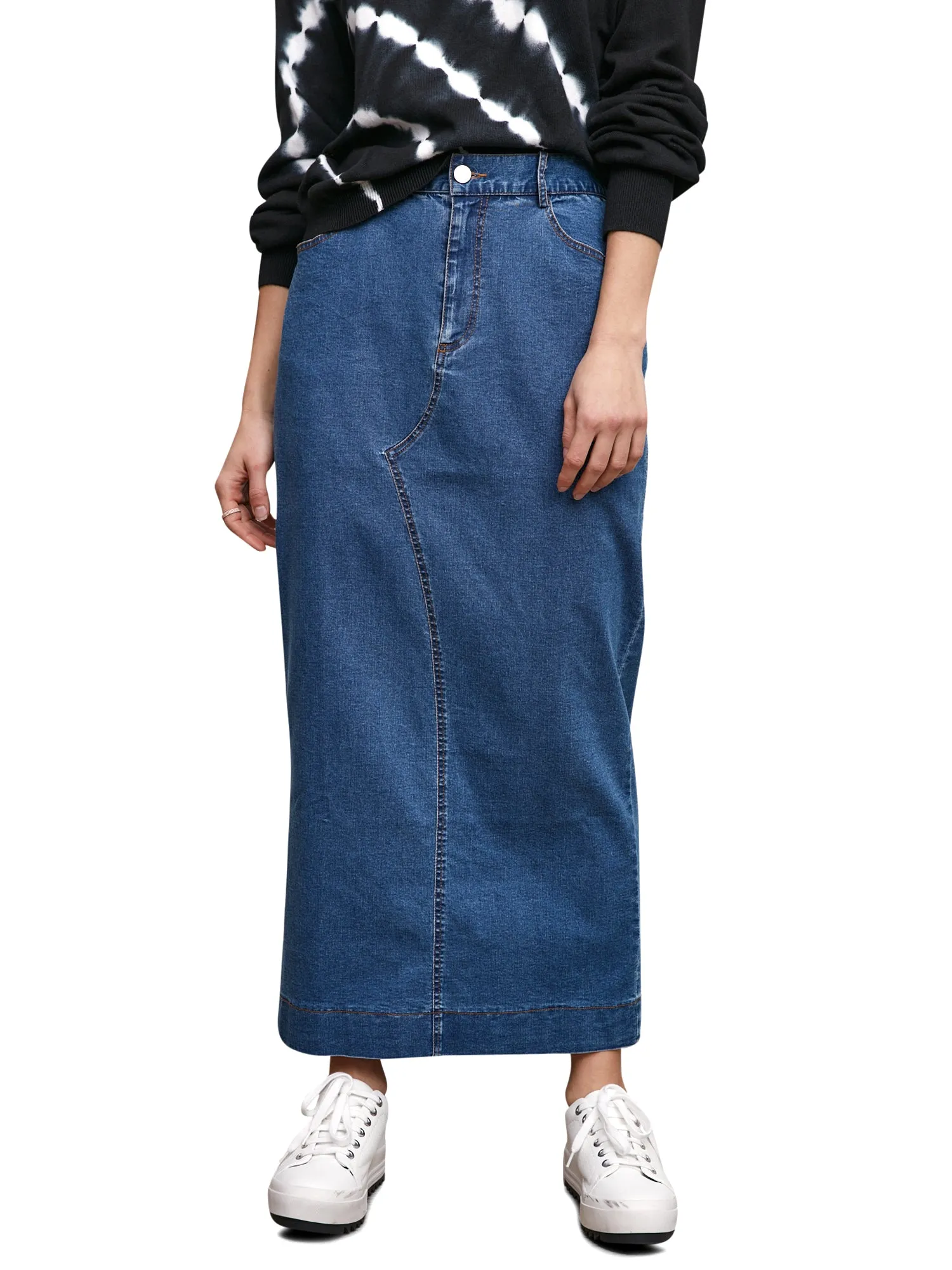 Jay Basics Denim Emory Skirt