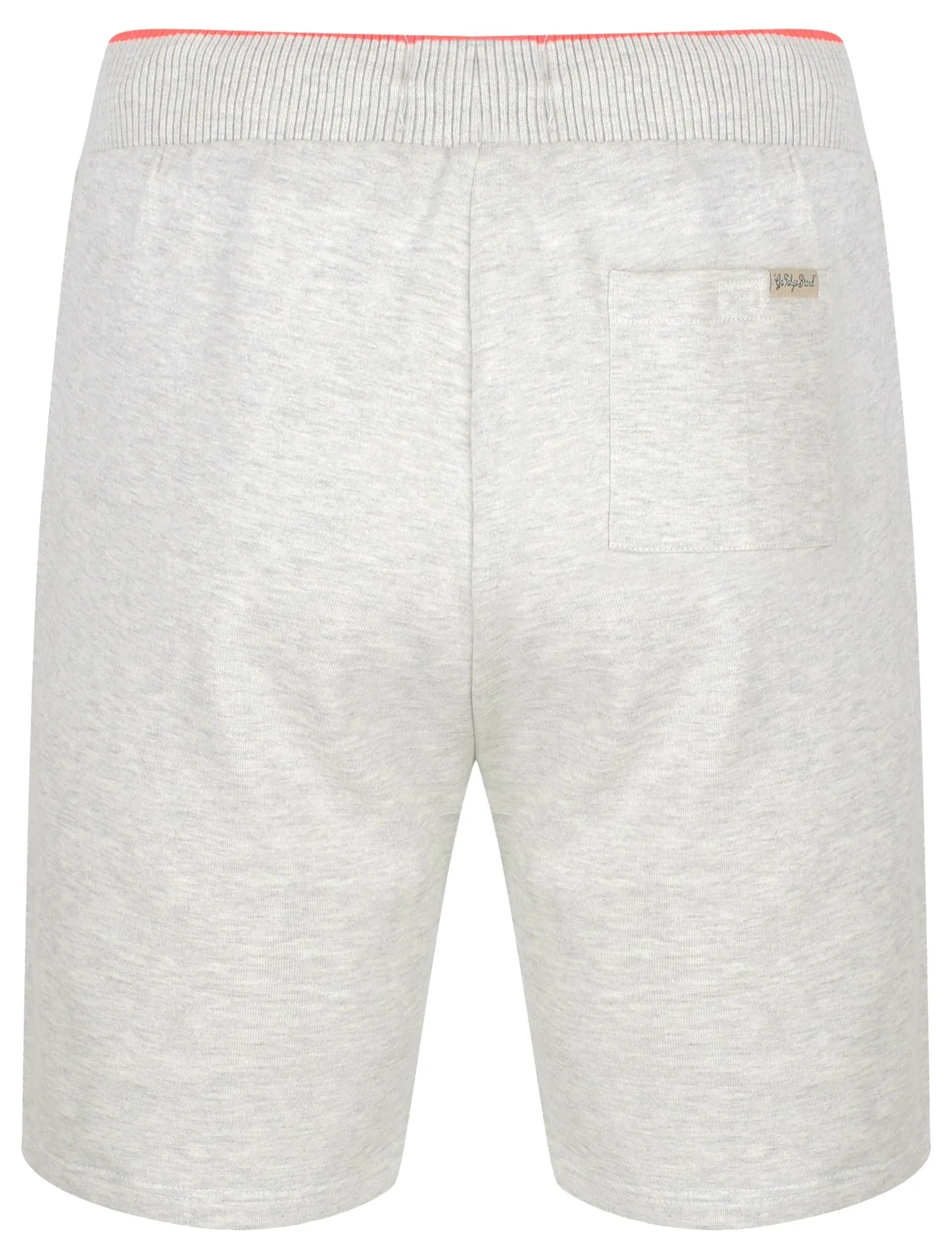 Lawes Brushback Fleece Jogger Shorts In Oatgrey Marl - Tokyo Laundry