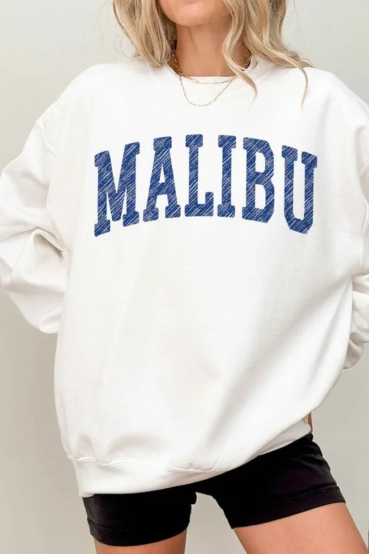 MALIBU CALIFORNIA OVERSIZED SWEATSHIRT