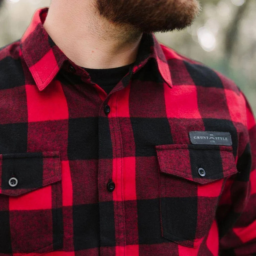 Men's Plaid Flannel - Buffalo