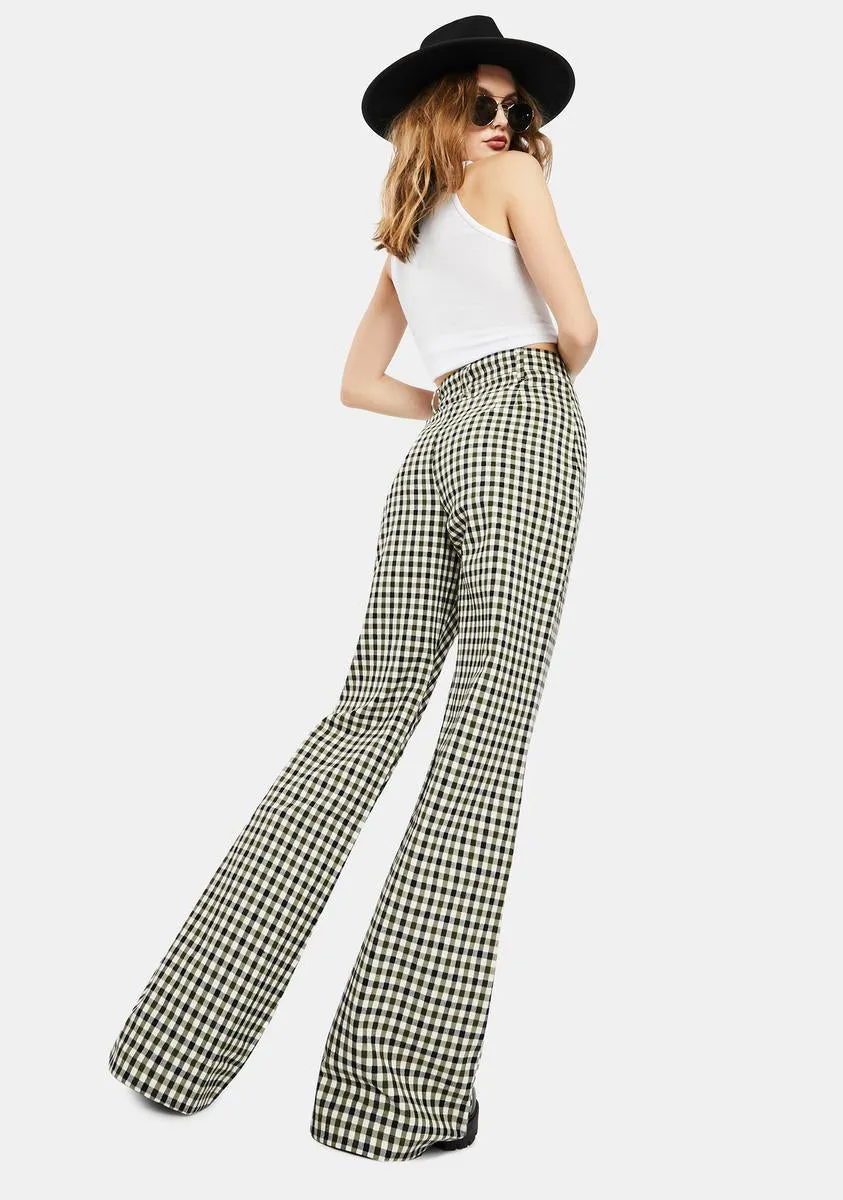 Plaid Jules Pants