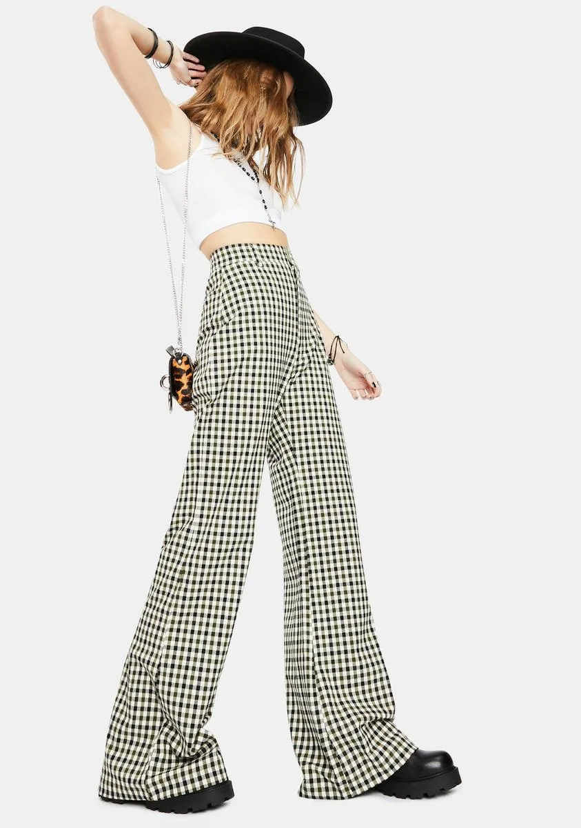 Plaid Jules Pants