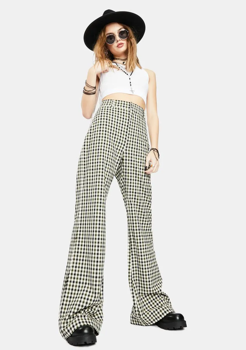 Plaid Jules Pants