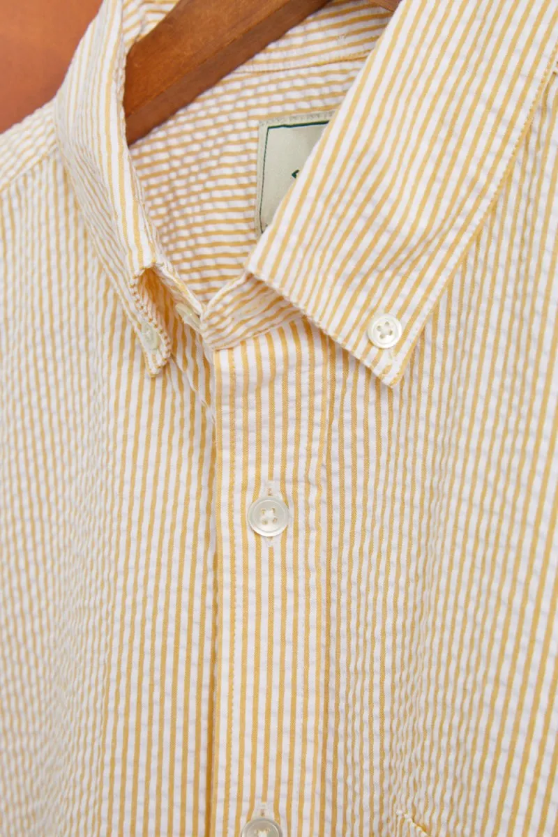 Portuguese Flannel Atlantico Stripe Shirt (Yellow)