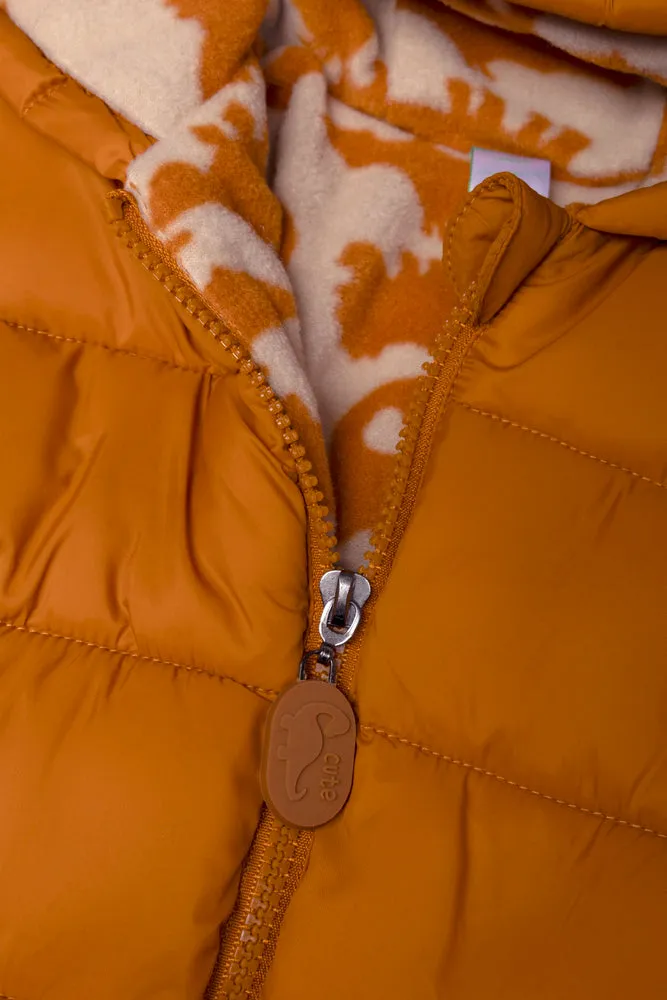 Puffer Jacket Burnt Orange