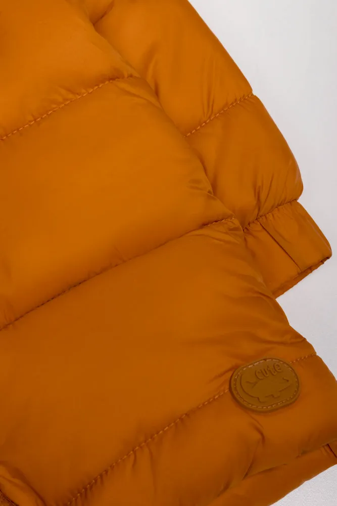 Puffer Jacket Burnt Orange