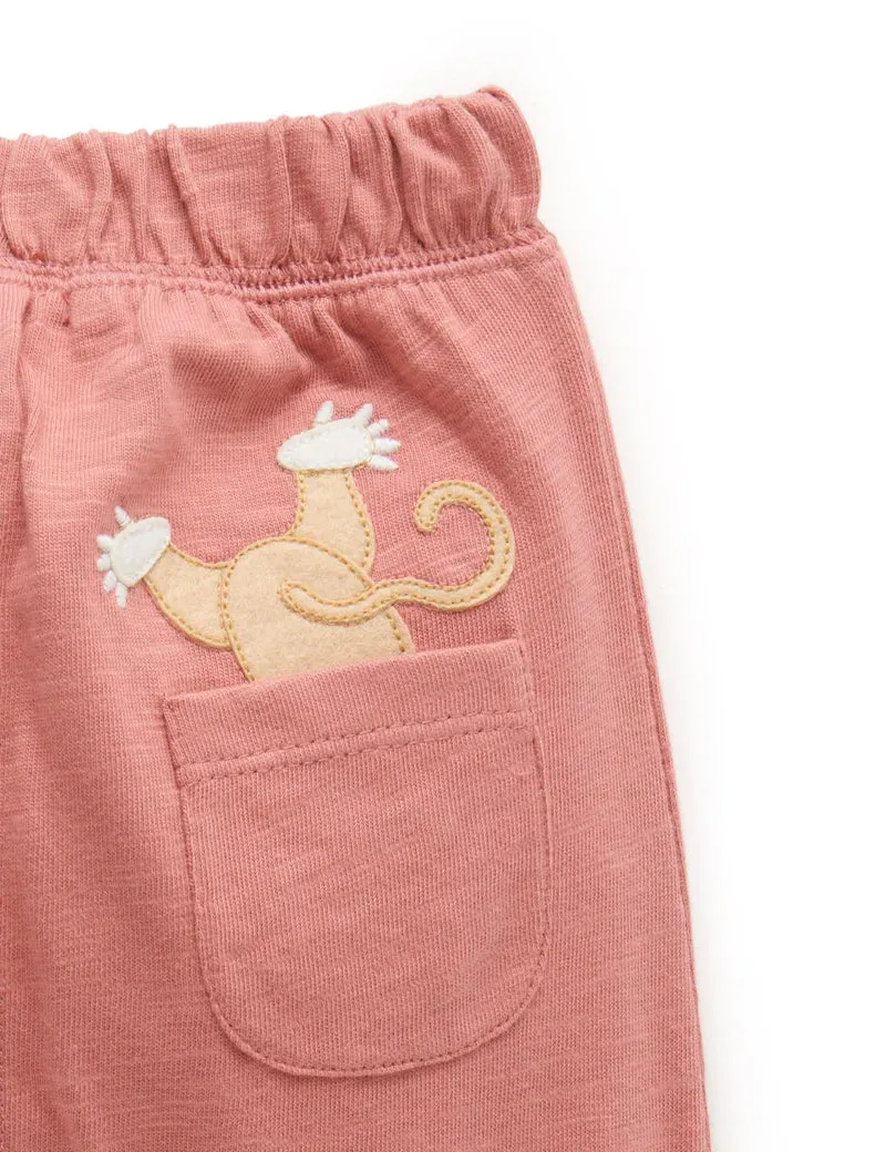 Purebaby Slouchy Pants - Tamarind