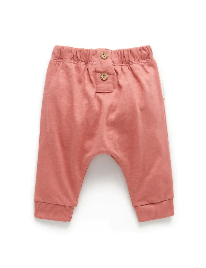 Purebaby Slouchy Pants - Tamarind