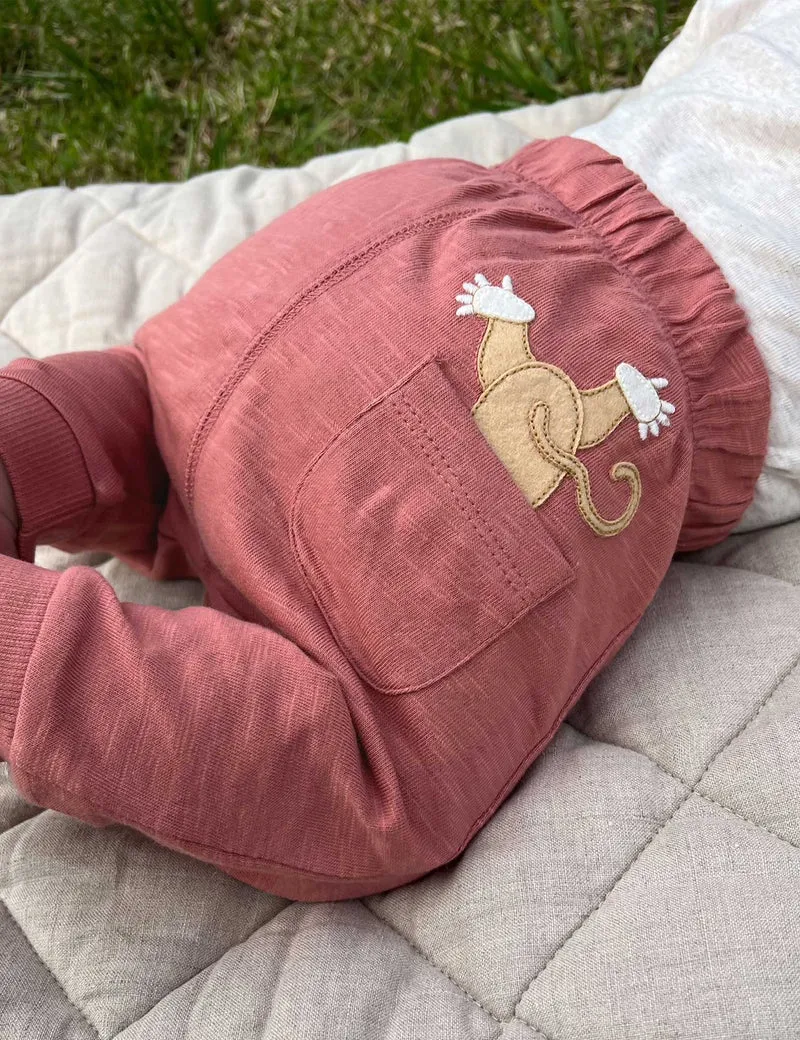 Purebaby Slouchy Pants - Tamarind