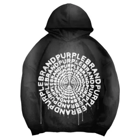 Purple Brand Concentric Hoodie