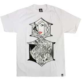 Rebel8 Looking Glass T-shirt White