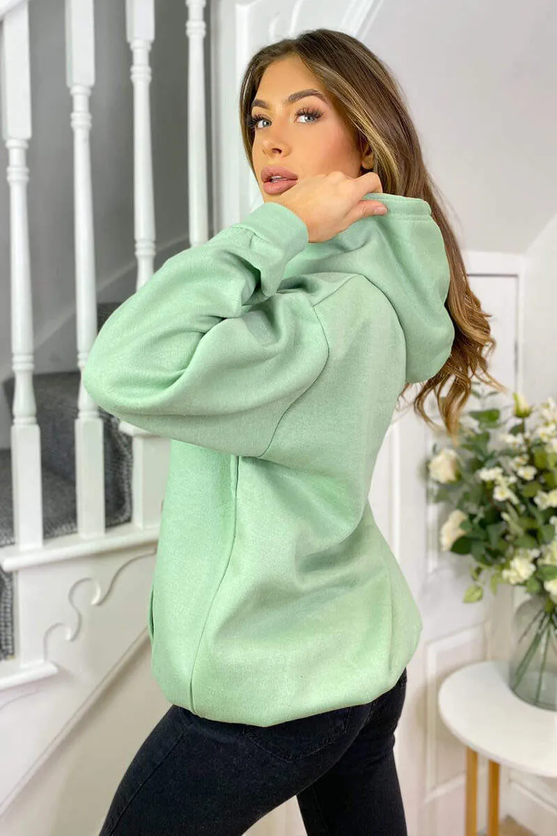 Sage Essential Oversized Hoodie