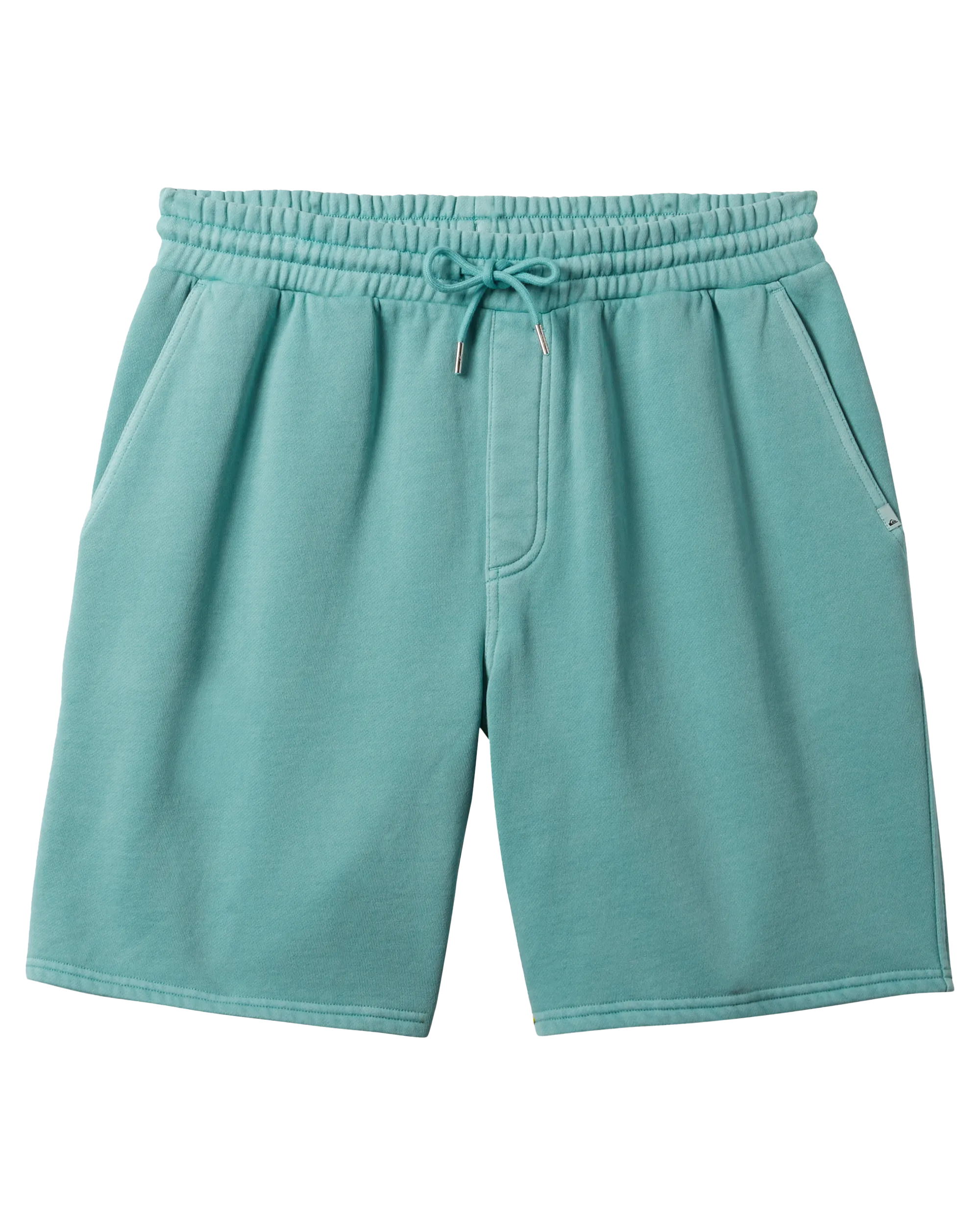 Salt Water Fleece Jogger Shorts in Marine Blue