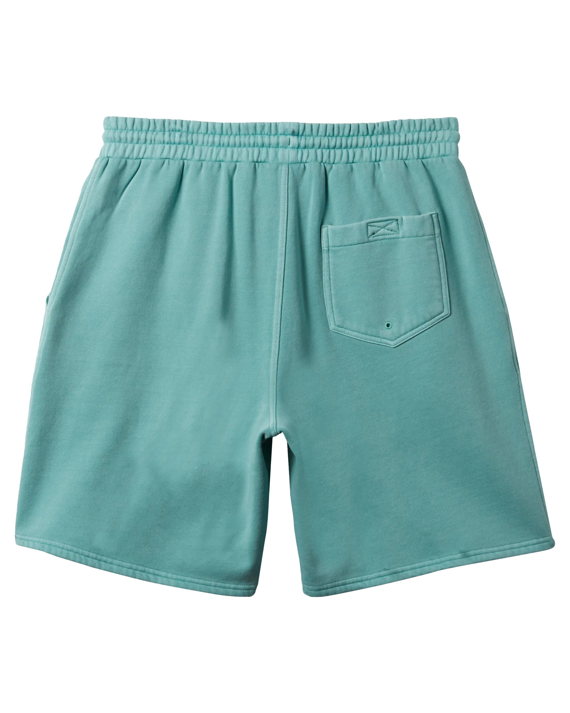 Salt Water Fleece Jogger Shorts in Marine Blue