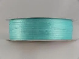 Satin Ribbon - Aqua