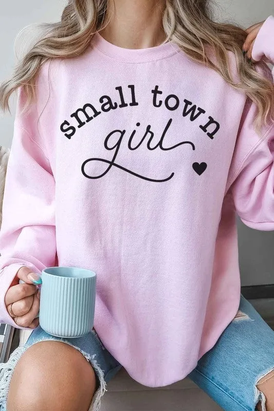 SMALL TOWN GIRL OVERSIZED SWEATSHIRT