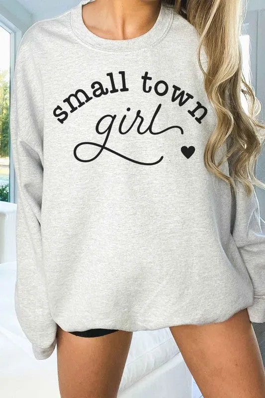 SMALL TOWN GIRL OVERSIZED SWEATSHIRT