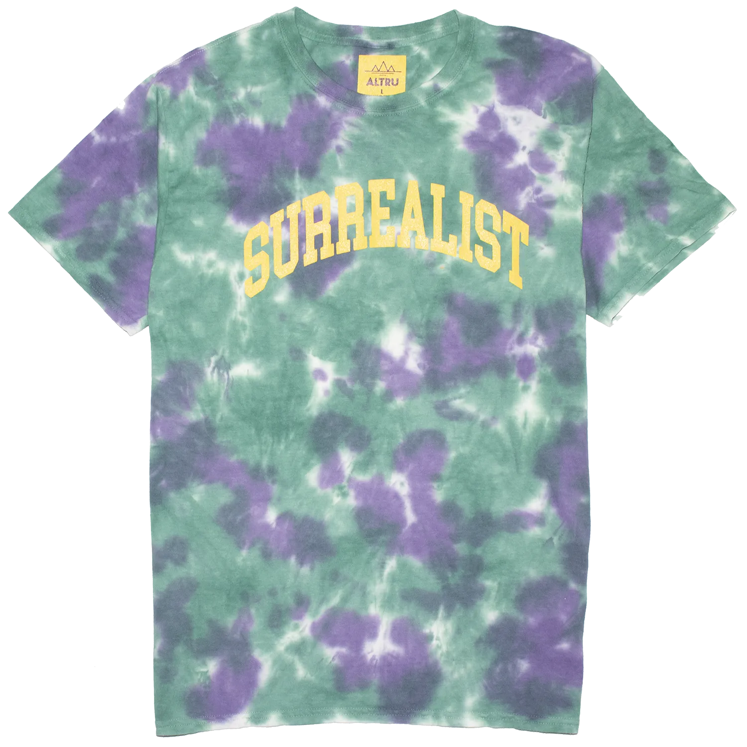 Surrealist tie-dye tee