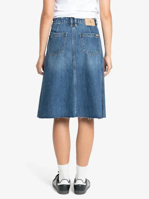 THRILLS - Cooper Skirt - ROADHOUSE BLUE