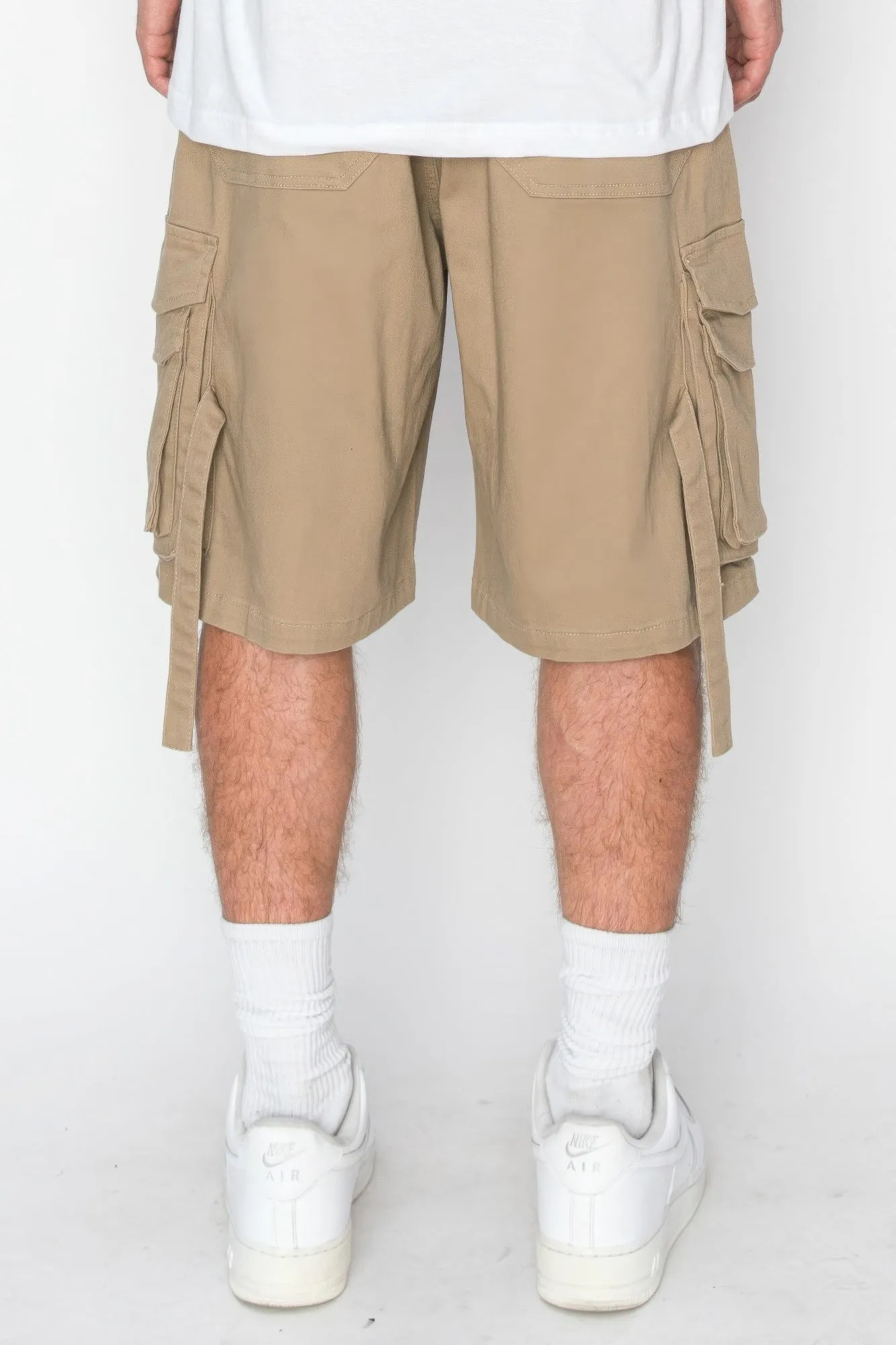 Twill Uility Jogger Shorts