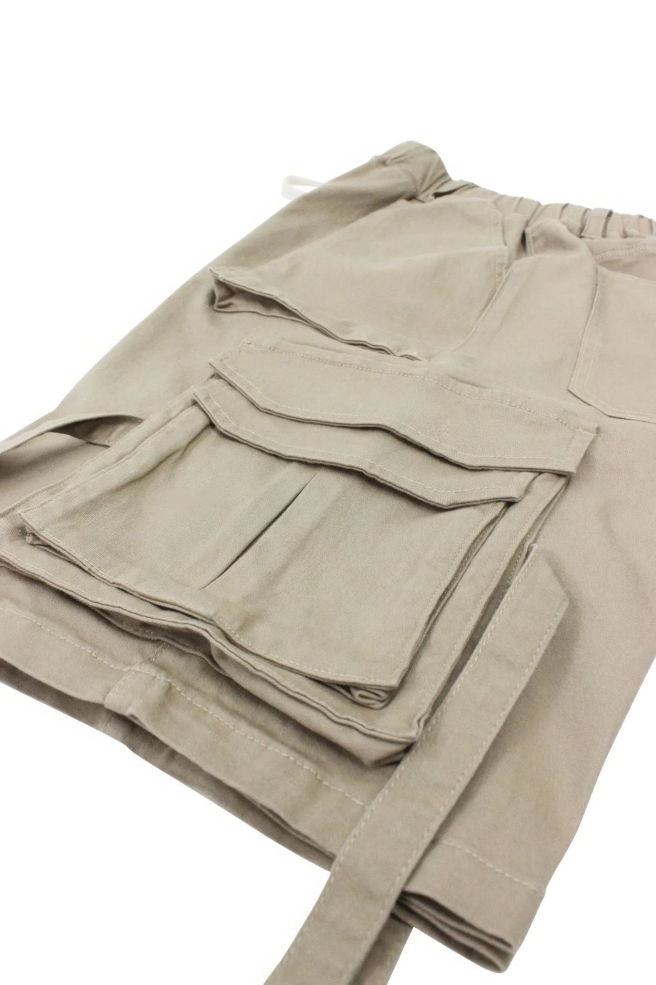 Twill Uility Jogger Shorts