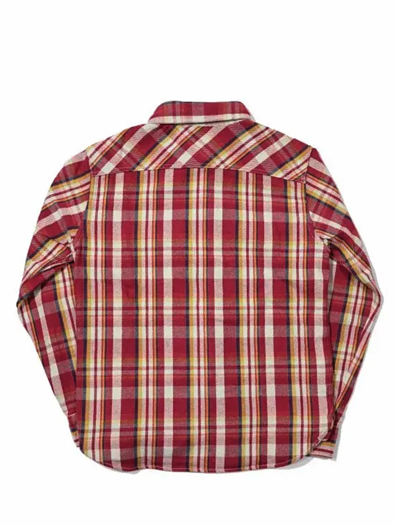 UES Clothing 502351 Heavy Flannel Shirt RED