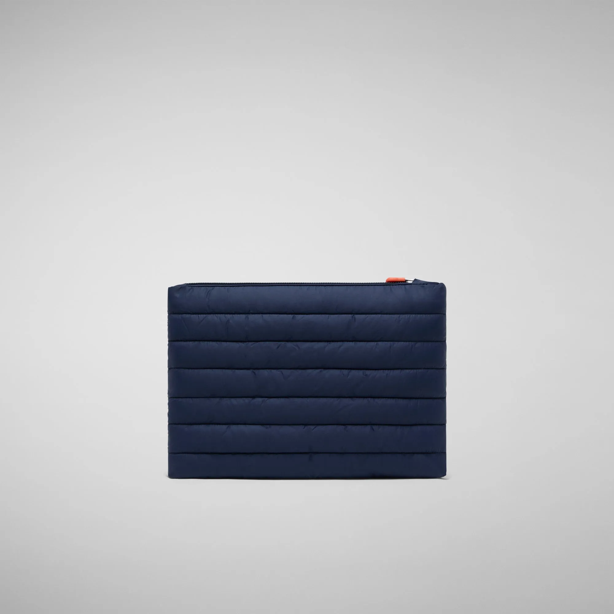 Unisex quilted pouch big Shaula in navy blue