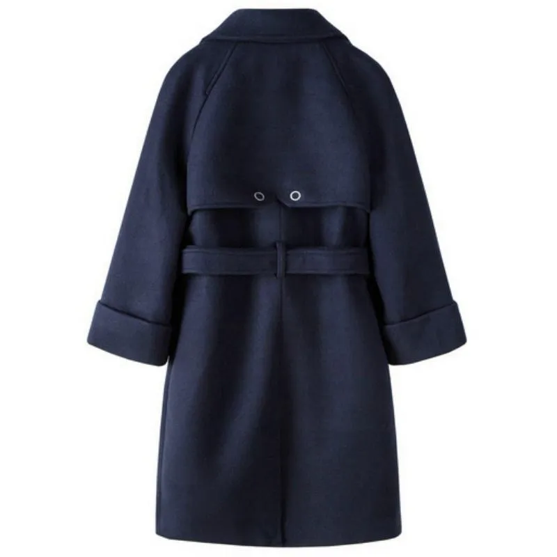 Women's Winter Double Breasted Wool Coat